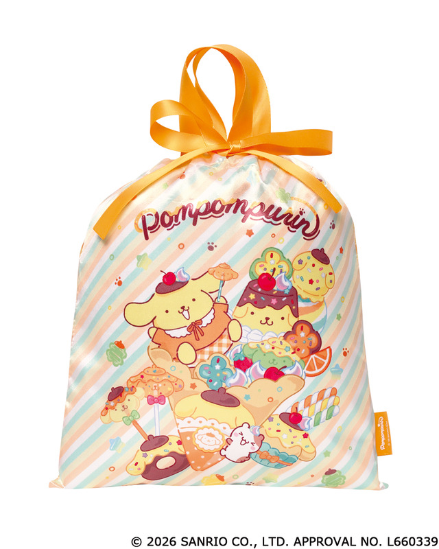 サンリオキャラクターズ　Fancy Snacks & Sweet 巾着バッグ