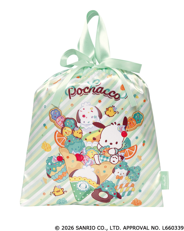 サンリオキャラクターズ　Fancy Snacks & Sweet 巾着バッグ