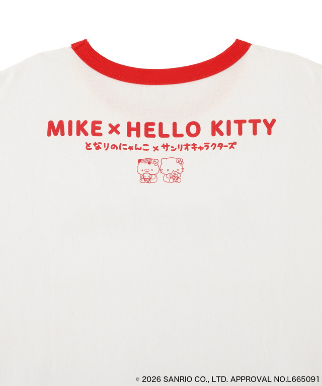 カレッジデザイン配色リンガーT