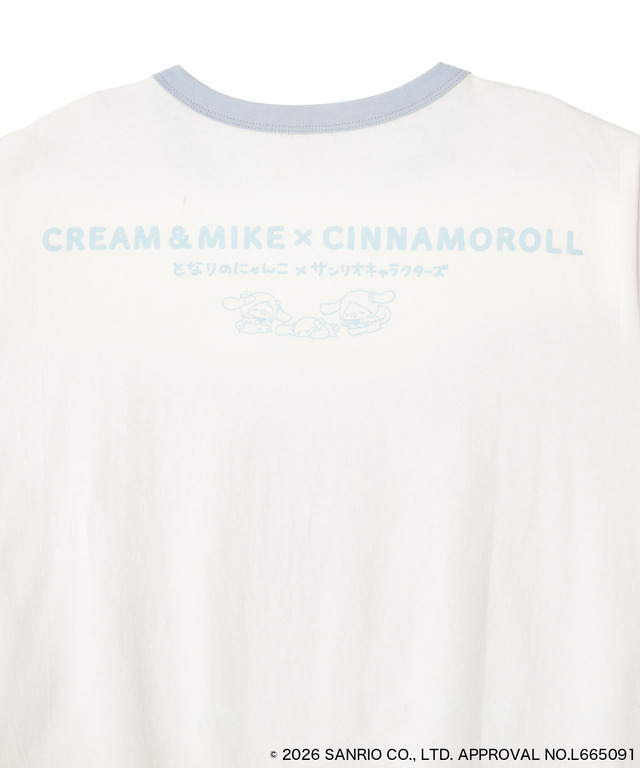 カレッジデザイン配色リンガーT