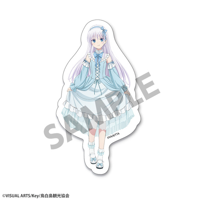 Summer Pockets 描き下ろしダイカットステッカー ゆめかわ ver.（4種）