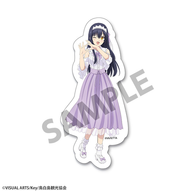 Summer Pockets 描き下ろしダイカットステッカー ゆめかわ ver.（4種）