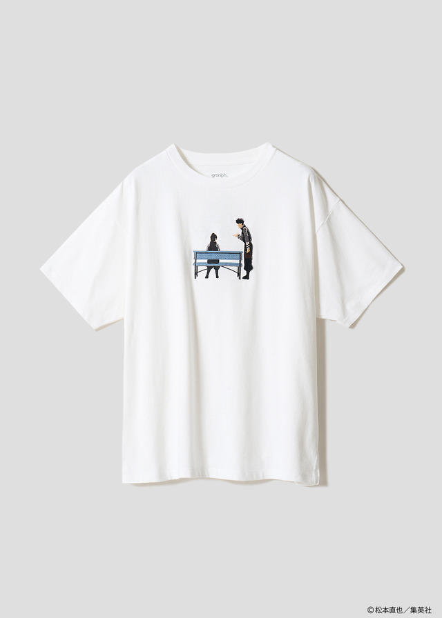 『怪獣8号』×グラニフ　「『隣 いいか？』｜ビッグシルエットTシャツ」前面