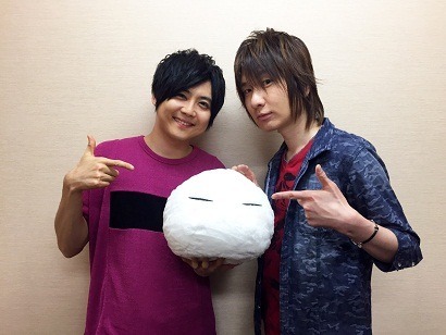 左から、梶裕貴、前野智昭（c）ワザワキリ／スクウェアエニックス・「不機嫌なモノノケ庵」製作委員会