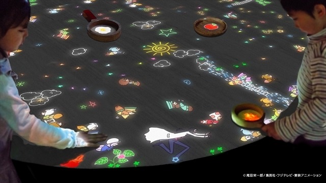 ワンピース×チームラボ「デジタルアー島の冒険」 自分で描いたチョッパーが動き出す