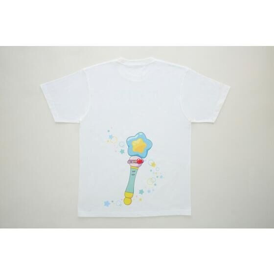 魔法の姉妹ルルットリリィ　デザインTシャツ（魔法のステッキ）