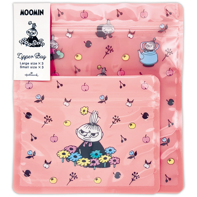 「Moomin valley's day」ジッパーバッグ 748円（税込）