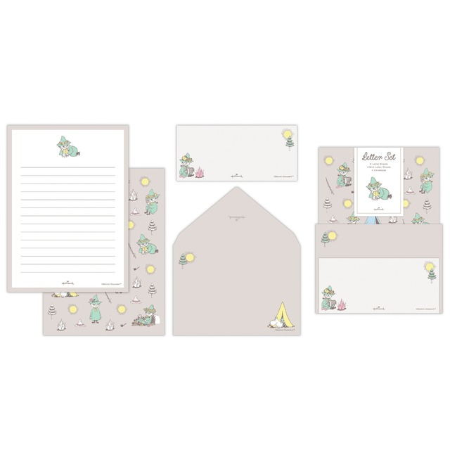 「Moomin valley's day」レターセット 616円（税込）