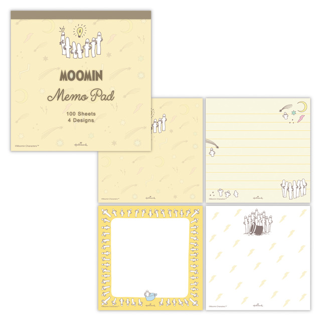 「Moomin valley's day」メモパッド 572円（税込）