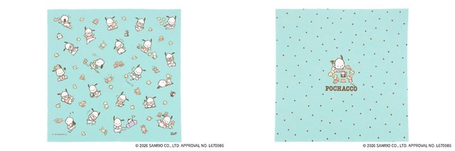 「Zoff｜POCHACCO」メガネ拭き 900円（税込）