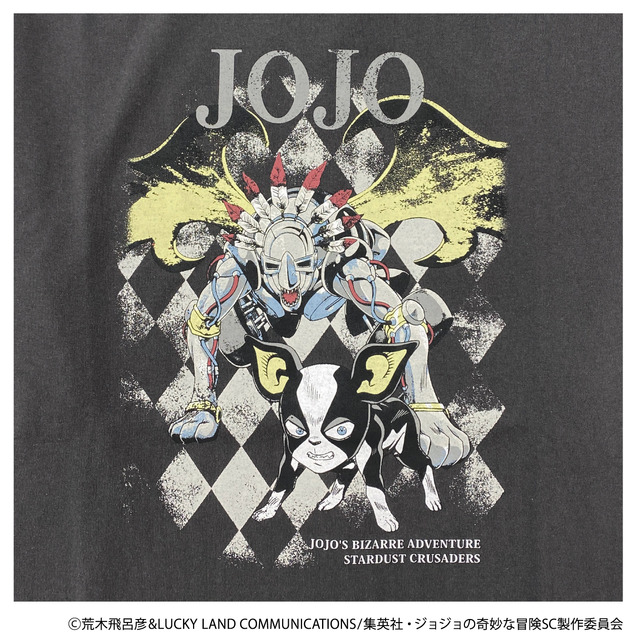 半袖Ｔシャツ「イギー」(アニメ『ジョジョの奇妙な冒険 スターダストクルセイダース』)