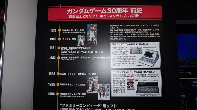 「ガンダムゲーム30周年展」が熱い！実物パッケージはもちろん、ワンダースワンや貴重な資料、開発者インタビューも