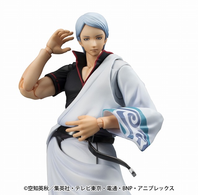 「銀魂」坂田銀時のアクションフィギュアが登場 土方との入れ替わりも再現可能