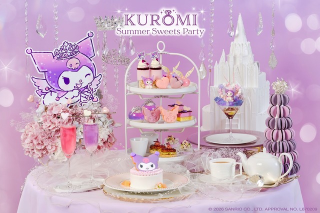 『KUROMI Summer Sweets Party Afternoon Tea』