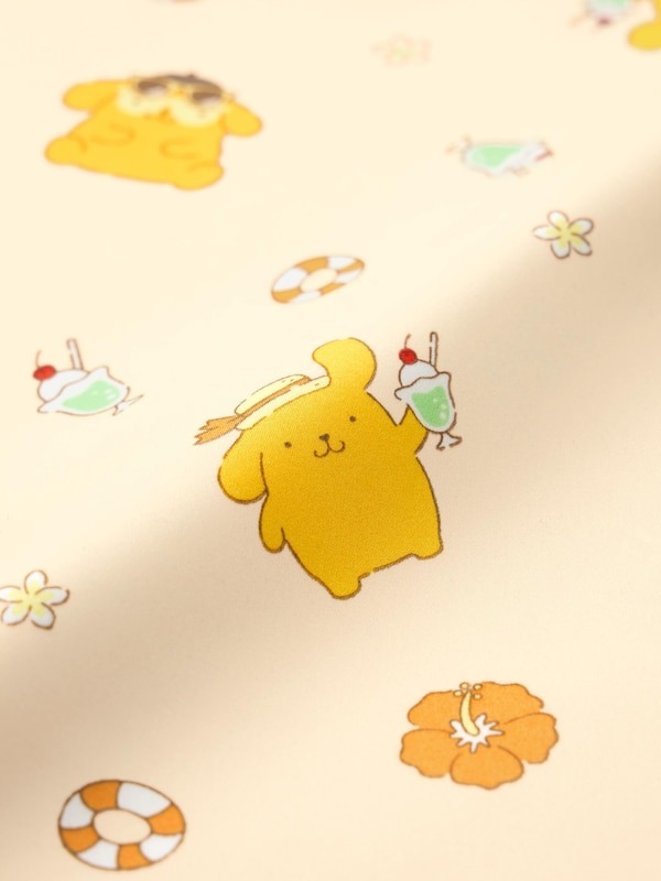 GIRLSサテンパジャマ（半袖＆ショートパンツ）Sanrio characters