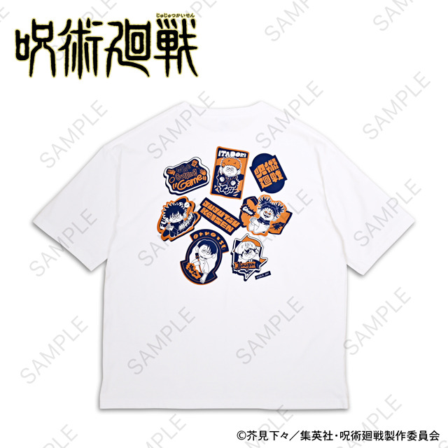 TVアニメ『呪術廻戦』× nhutoons　「ビッグTシャツA（ステッカーグラフィック）」