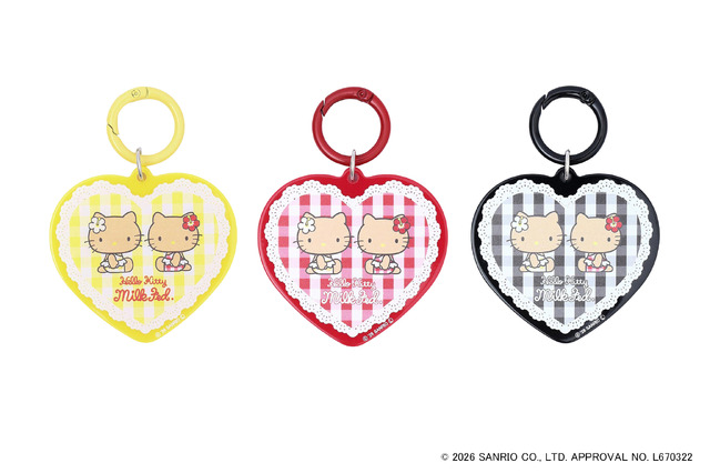 【MILKFED. x HELLO KITTY】SUN-KISSED F2F KEYCHAIN