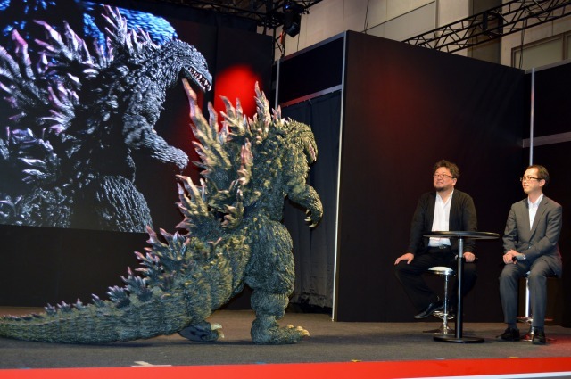 東京おもちゃショー2016「S.H.MonsterArts ゴジラシリーズ」発表会