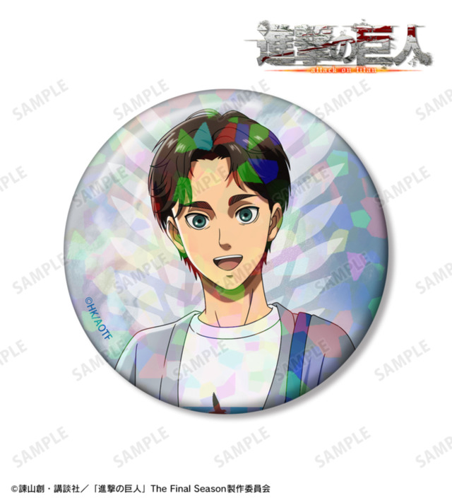 描き下ろし シミラールックver. 第2弾 75mmホログラム缶バッジ