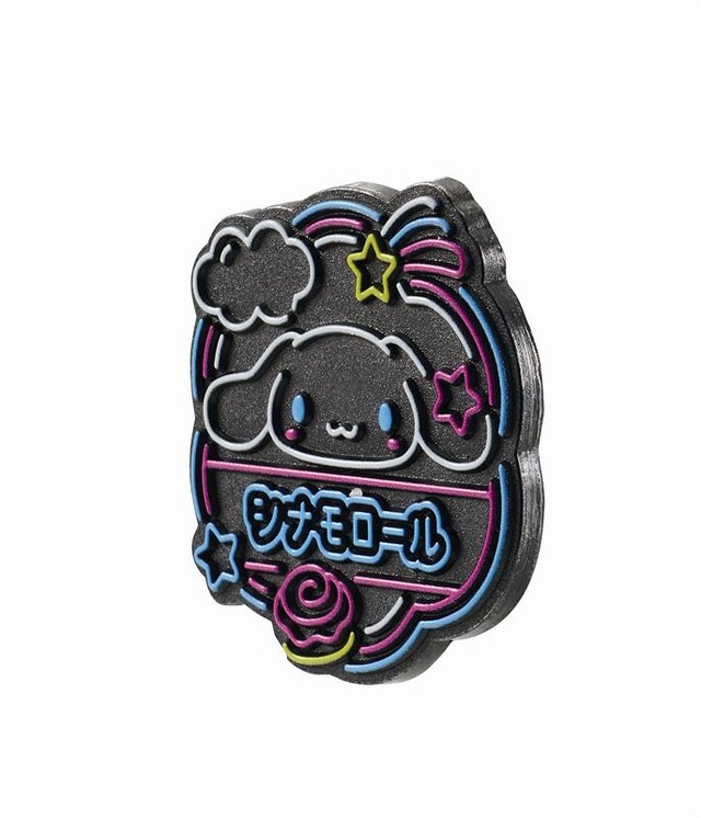 サンリオキャラクターズ ビビッドネオンピンバッジ