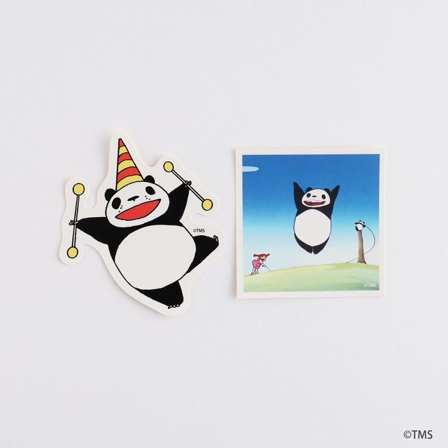 「パンダコパンダ」ステッカーセット　各￥550 (税込)
