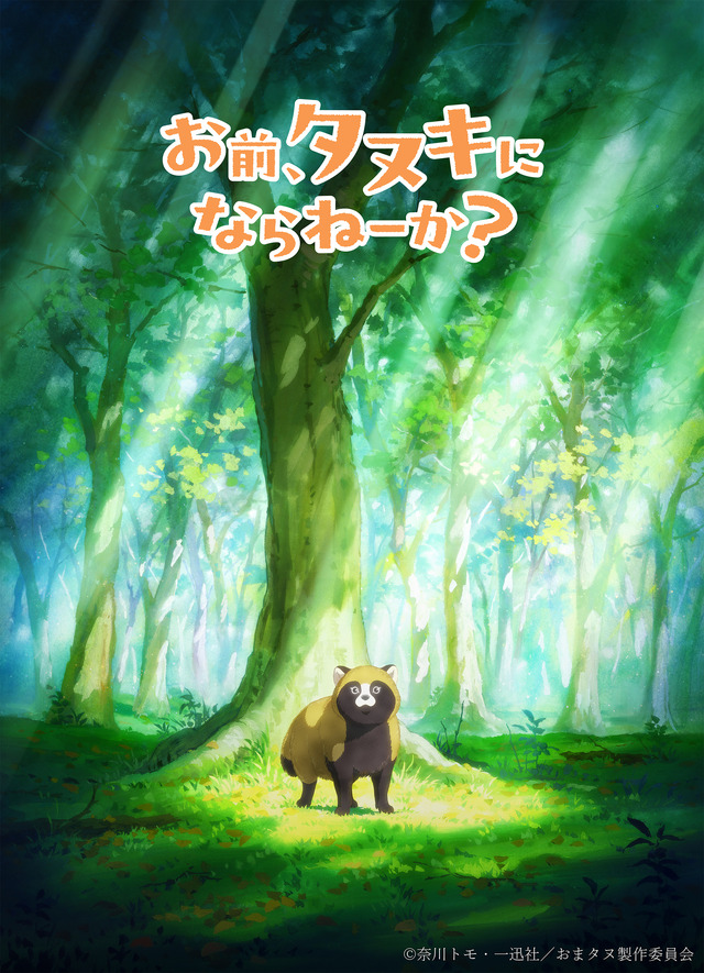 TVアニメ『お前、タヌキにならねーか？』ティザービジュアル
