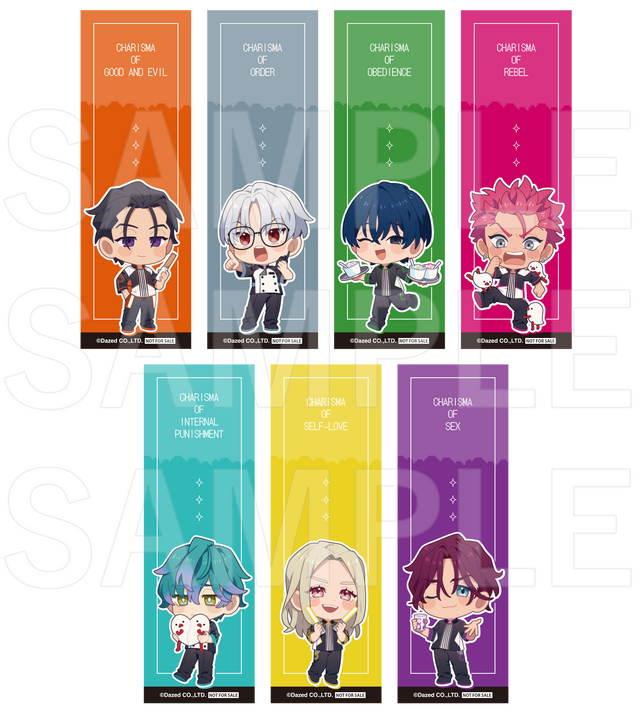 グッズ購入特典：トレーディングしおり(全7種) ※ランダムでのお渡しとなります。