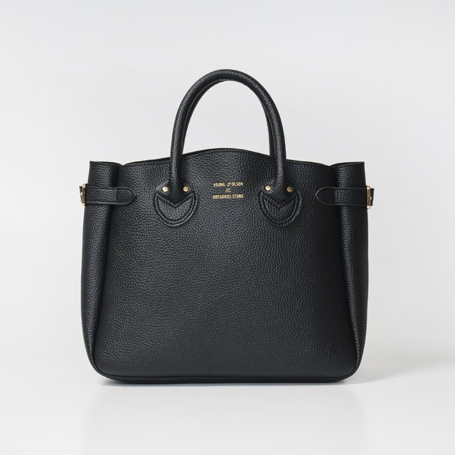 ヤングアンドオルセン「YOUNG ＆ OLSEN The DRYGOODS STORE BELTED TOTE BAG BOOK BLACK」