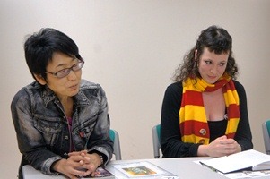 谷沢直さん、ソニア・ジャジェさん