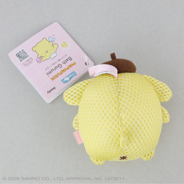 『ポムポムプリン』と『シナモロール』のバスぐるみ