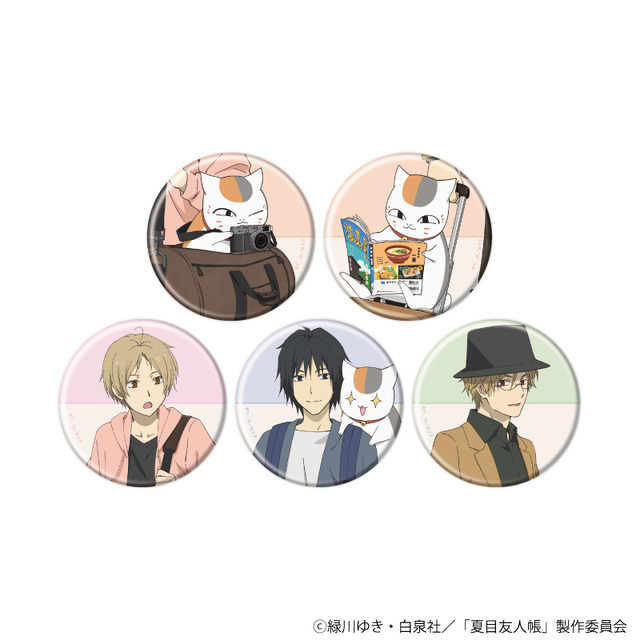 缶バッジ（猫ver.／旅ver.）