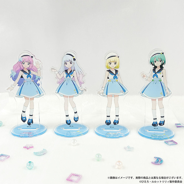 ぴえろ魔法少女シリーズ　魔法の姉妹ルルットリリィ アクリルスタンド（全4種）