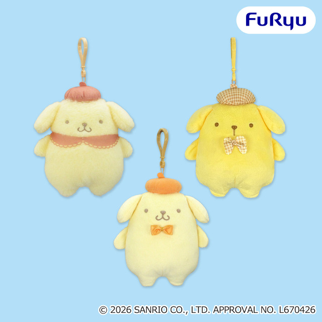 SANRIO FES 2026 カラフルリンクコーデ くりっぴぃ ぬいぐるみシリーズ（6月予定・全5アイテム）