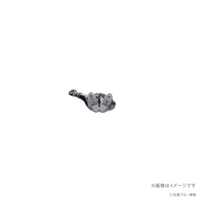 ショッカー戦闘員（骨）　シルバー925ミニフィギュア