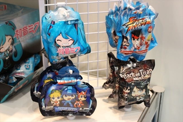 「進撃の巨人」や「初音ミク」グッズが海外にも！ジャストトイズブース@東京おもちゃショー2016