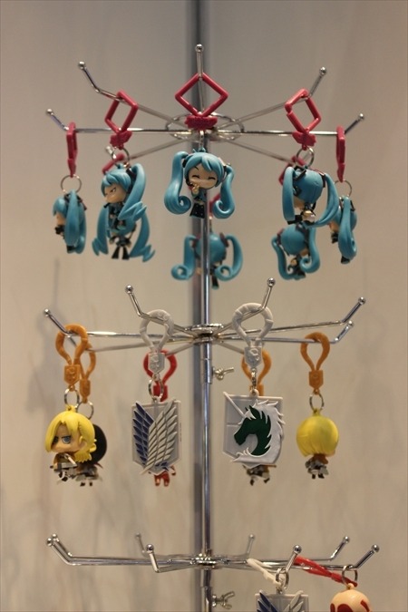 「進撃の巨人」や「初音ミク」グッズが海外にも！ジャストトイズブース@東京おもちゃショー2016