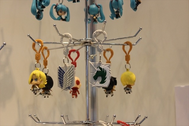 「進撃の巨人」や「初音ミク」グッズが海外にも！ジャストトイズブース@東京おもちゃショー2016