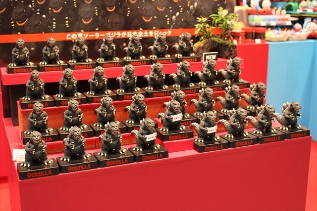 「ゴジラ」浮世絵グッズにおかきまで！フォーカートブース@東京おもちゃショー2016