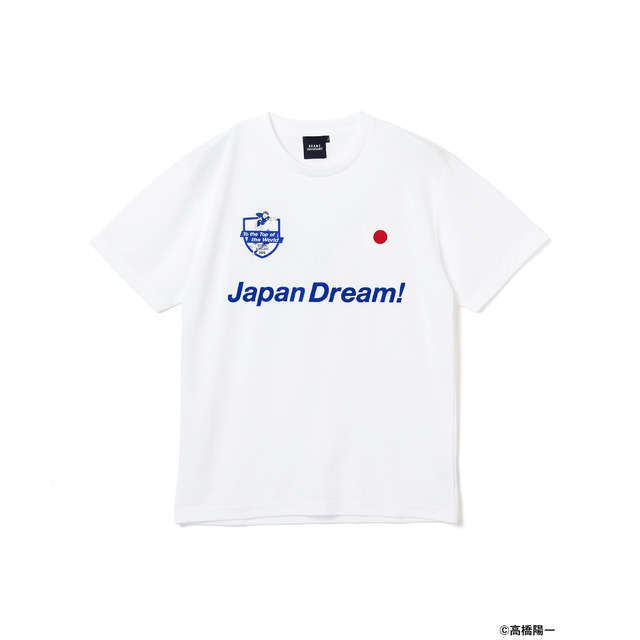 キャプテン翼 × BEAMS MANGART　「ユニフォーム Tシャツ（ホワイト）」