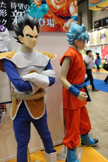 誰でも悟空、ベジータ、フリーザになれるマスク　ルービーズジャパンブース@東京おもちゃショー2016