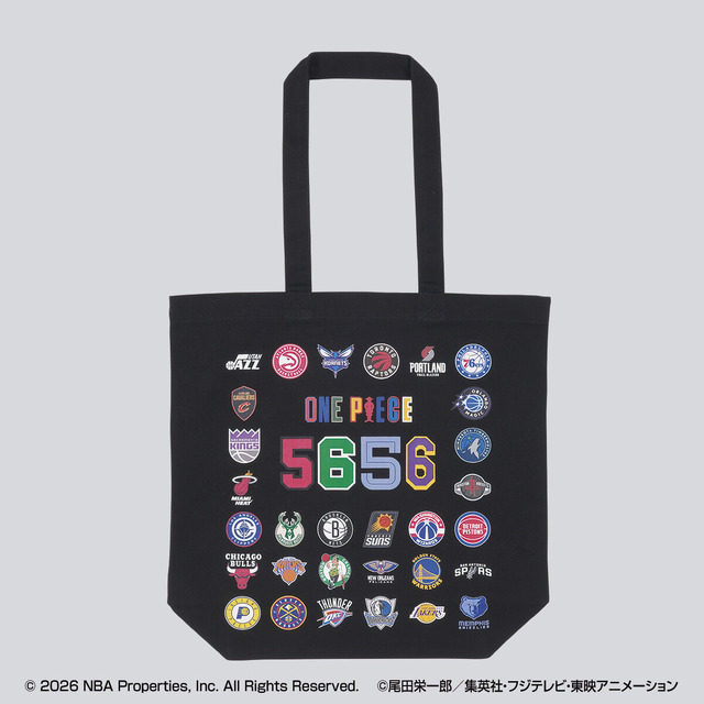 「ONE PIECE × NBA Tote Bag」
