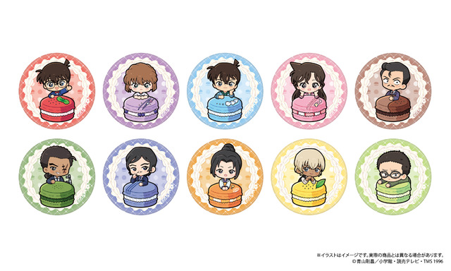 『名探偵コナン』マカロンコレクション　ガラスマグネット