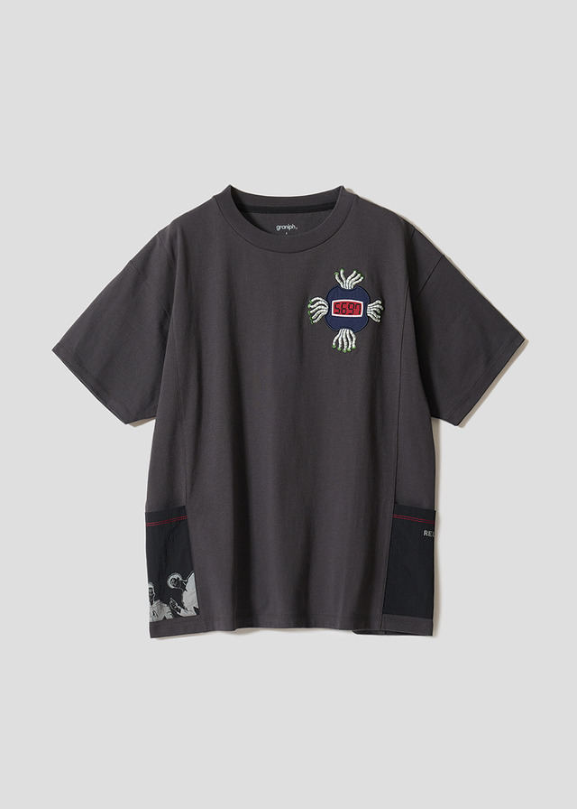 TVアニメ『HUNTER×HUNTER』×グラニフ　「爆弾魔（ボマー）｜サイドポケットビッグシルエットTシャツ」