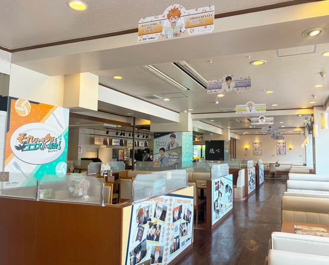 「それじゃあ今日もココスに集合！キャンペーン」スペシャル装飾店舗の様子