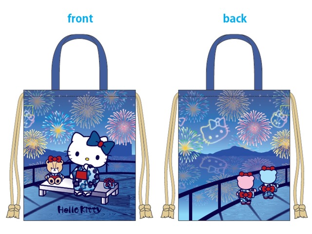 グランドメルキュール別府湾リゾート＆スパ　宿泊者限定グッズ・ナップサック「HANABI」