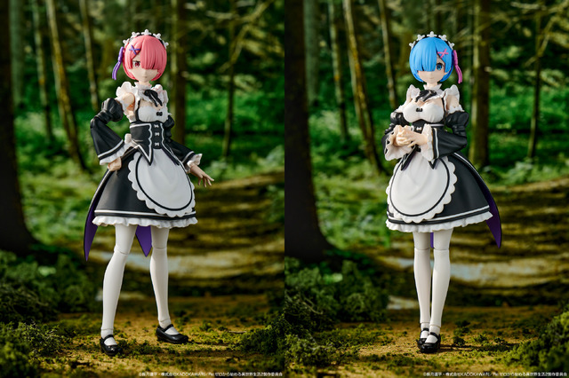KADOKAWA PLASTIC MODEL SERIES 「Re:ゼロから始める異世界生活」 ラム＆レム