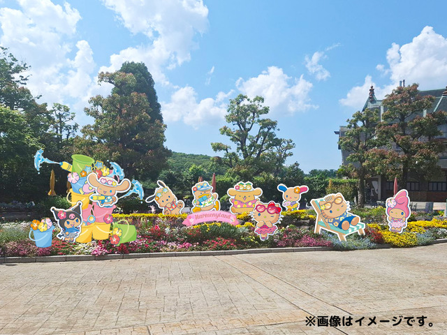 水やミストで涼しく！夏限定のガーデン＆フォトスポット
