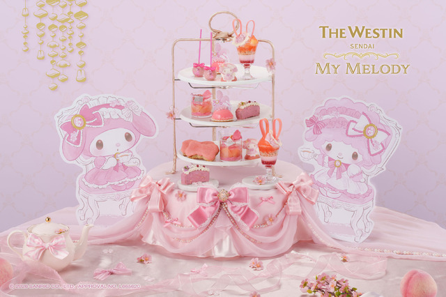 「My Melody Peach Tea Party」イメージ