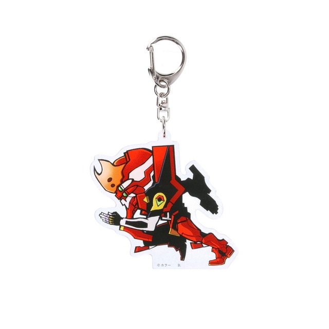 ヱヴァンゲリヲン新劇場版　走るデフォルメシリーズ　アクリルチャーム