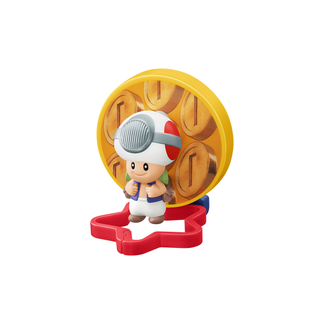 マリオやピーチ姫がマクドナルドのハッピーセットに☆ 映画「ザ・スーパーマリオギャラクシー・ムービー」のおもちゃ＆スペシャルブックが登場